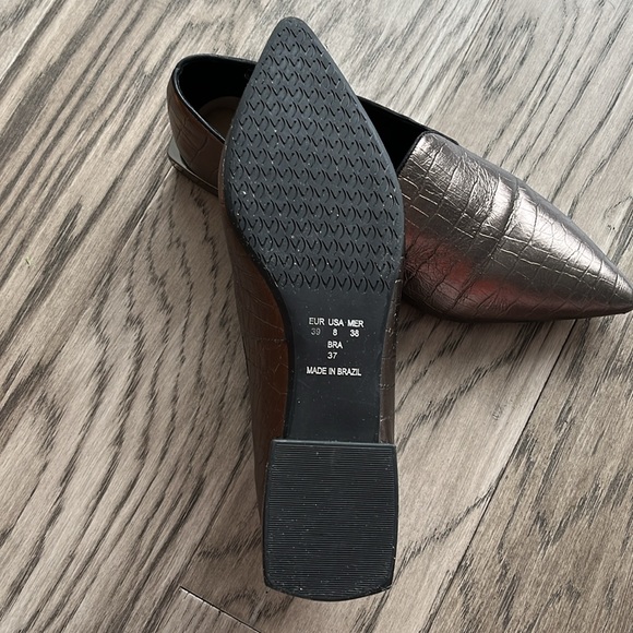 Anthropologie Vicenza genuine leather flats size 8 - Picture 7 of 10